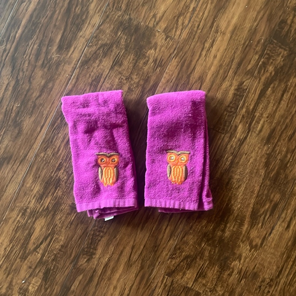Unbranded Owl Hand Towels (2pc)